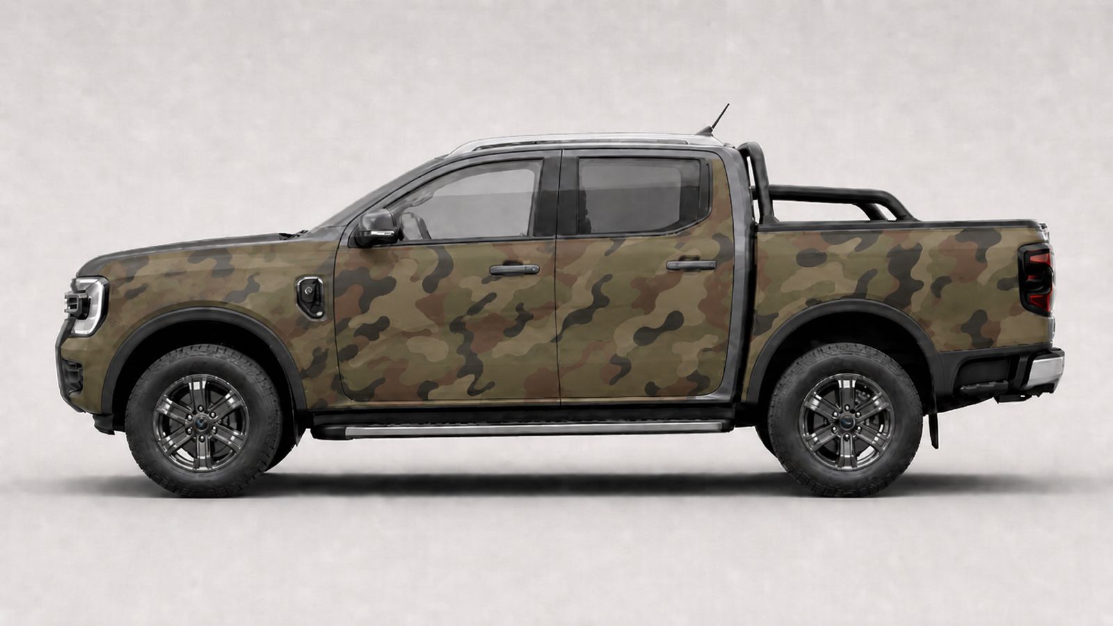 Wizualizacja gotowego panelu z serii Premium dla Ford Ranger